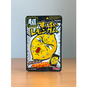 마루카와 엄청 신 레몬껌 10개입 졸음 일본 껌