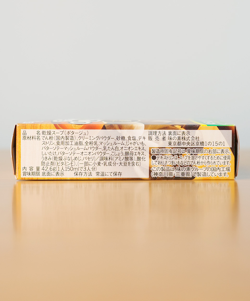 아지노모토 크노르 컵스프 포타쥬 일본 스프 버섯크림, 42.6g, 1개
