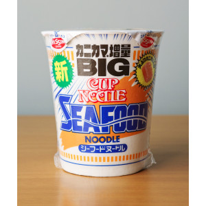 닛신 컵누들 BIG 일본 컵라면 씨푸드, 105g, 1개