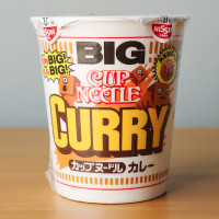 닛신 컵누들 BIG 일본 컵라면 카레, 121g, 1개