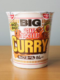 닛신 컵누들 BIG 일본 컵라면 카레, 121g, 1개