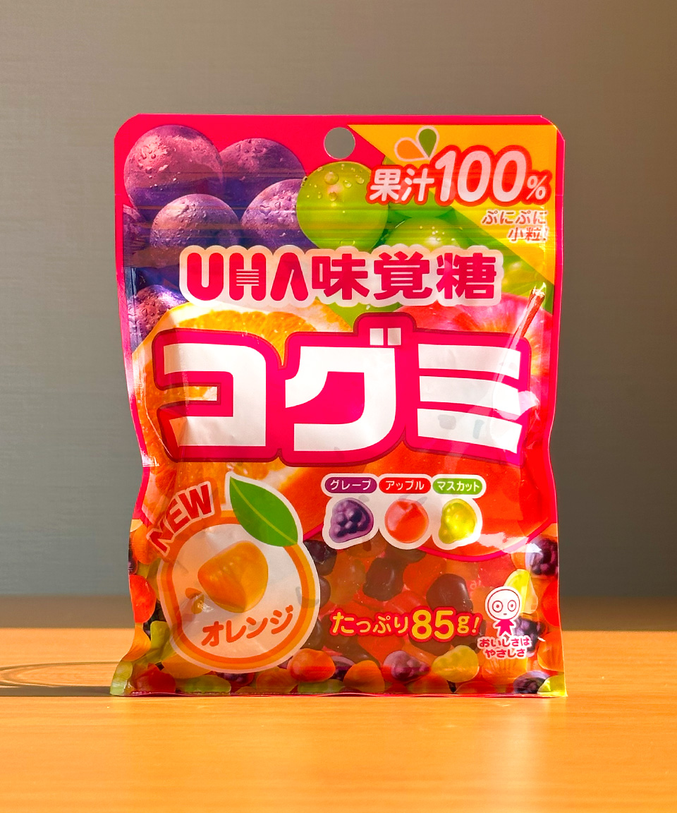 UHA 미각당 코구미 후르츠 85g 일본 젤리