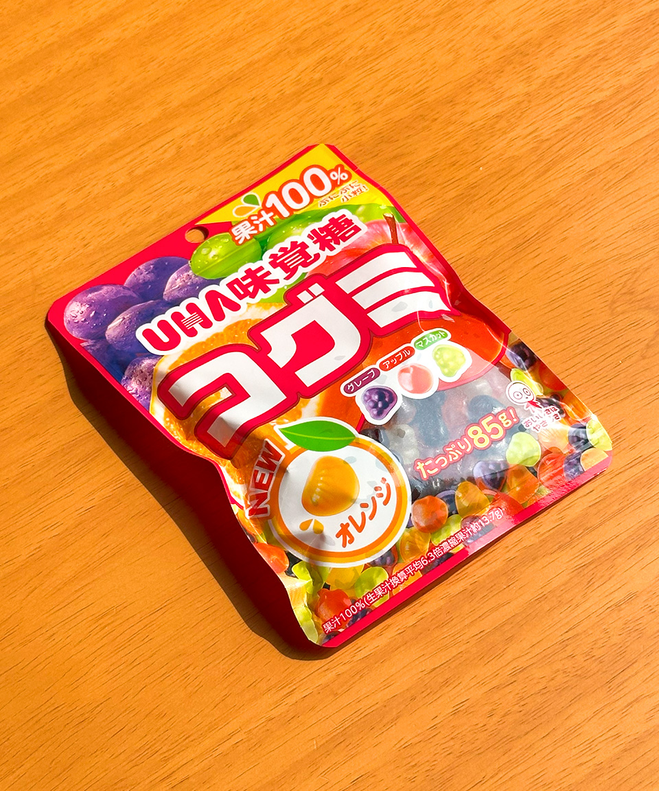 UHA 미각당 코구미 후르츠 85g 일본 젤리