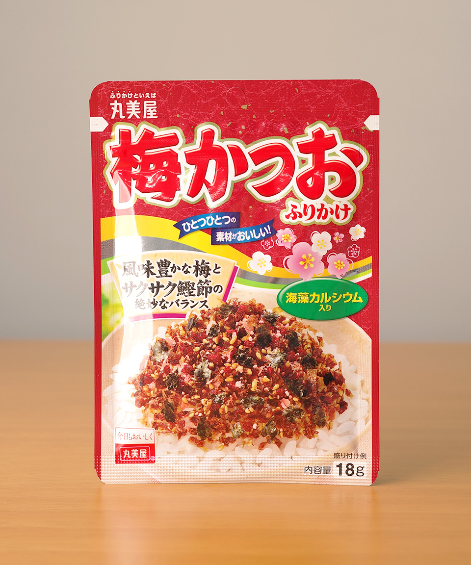 마루미야 우메카츠오 후리카케 18g 매실 가다랑어 일본 후리가케