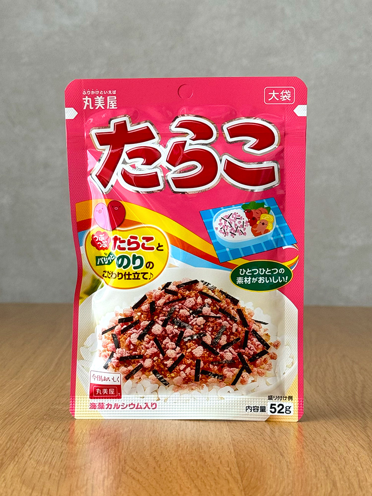 [ 마루미야 ] ﻿타라코 다이부쿠로 52g / 풍미 가득한 명란과 김 대용량 후리카케 / 일본 후리카케