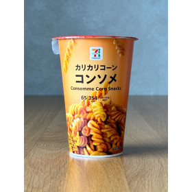 일본 세븐일레븐 카리카리콘 콘소메, 65g, 1개