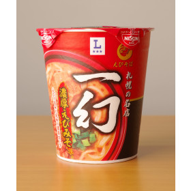 일본 컵라면 로손 이치겐 삿포로 에비 소바 미소, 112g, 1개