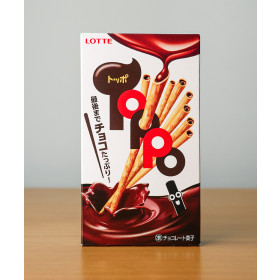 롯데 토포 일본 빼빼로 과자 초코, 72g, 1개