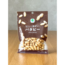 [ 패밀리마트 ] 바타피 78g / 전통 땅콩과 버터오일을 사용한 안주 버터피 / 일본 안주