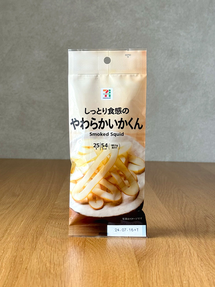 [ 세븐일레븐 ] 야와라카 이카쿤 25g / 촉촉하고 부드러운 오징어 안주 / 일본편의점 안주