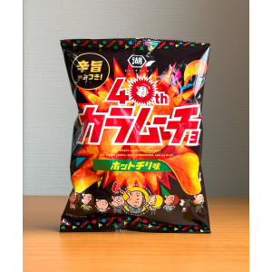 일본 간식 코이케야 카라무쵸 핫칠리 55g 매운 과자