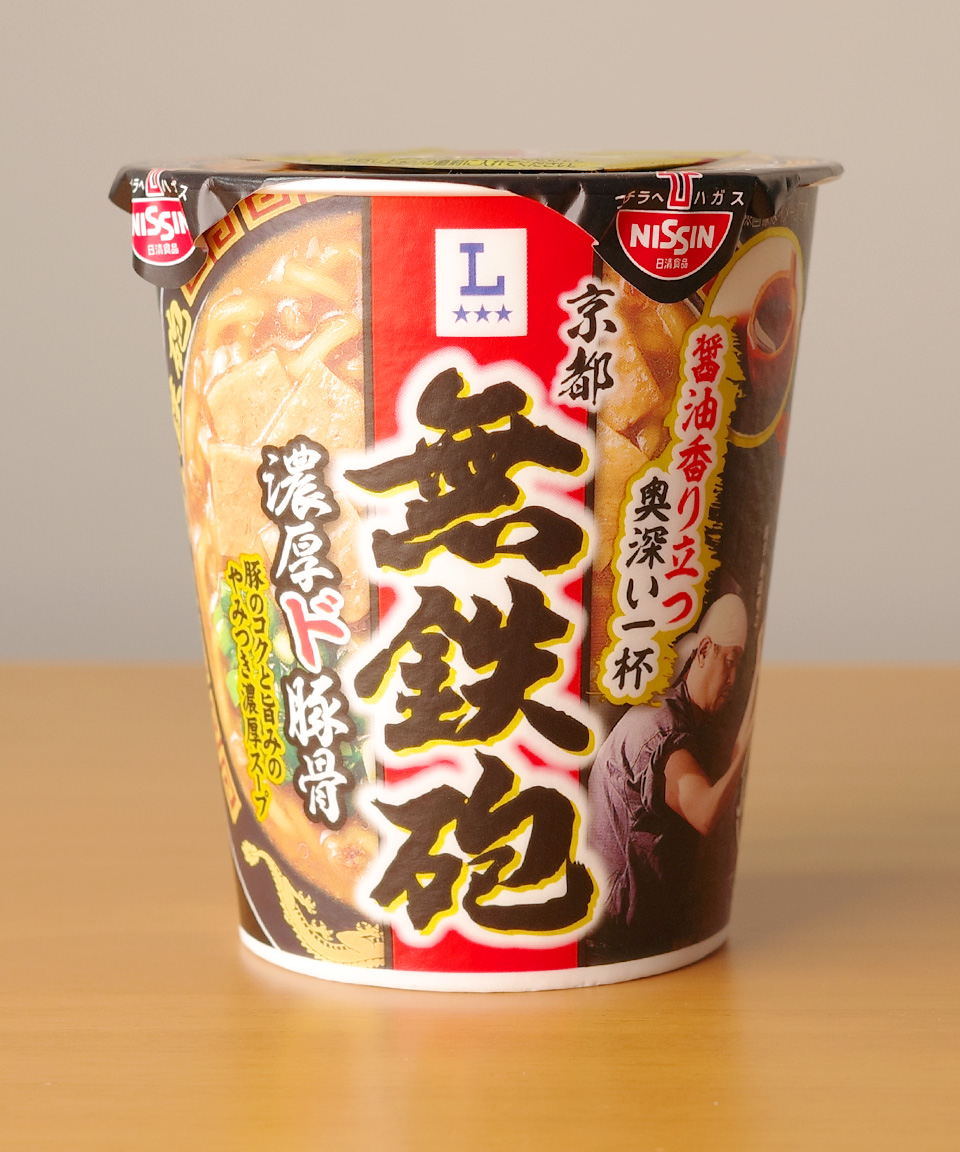 일본 컵라면 로손 무데뽀 농후 돈코츠, 103g, 1개