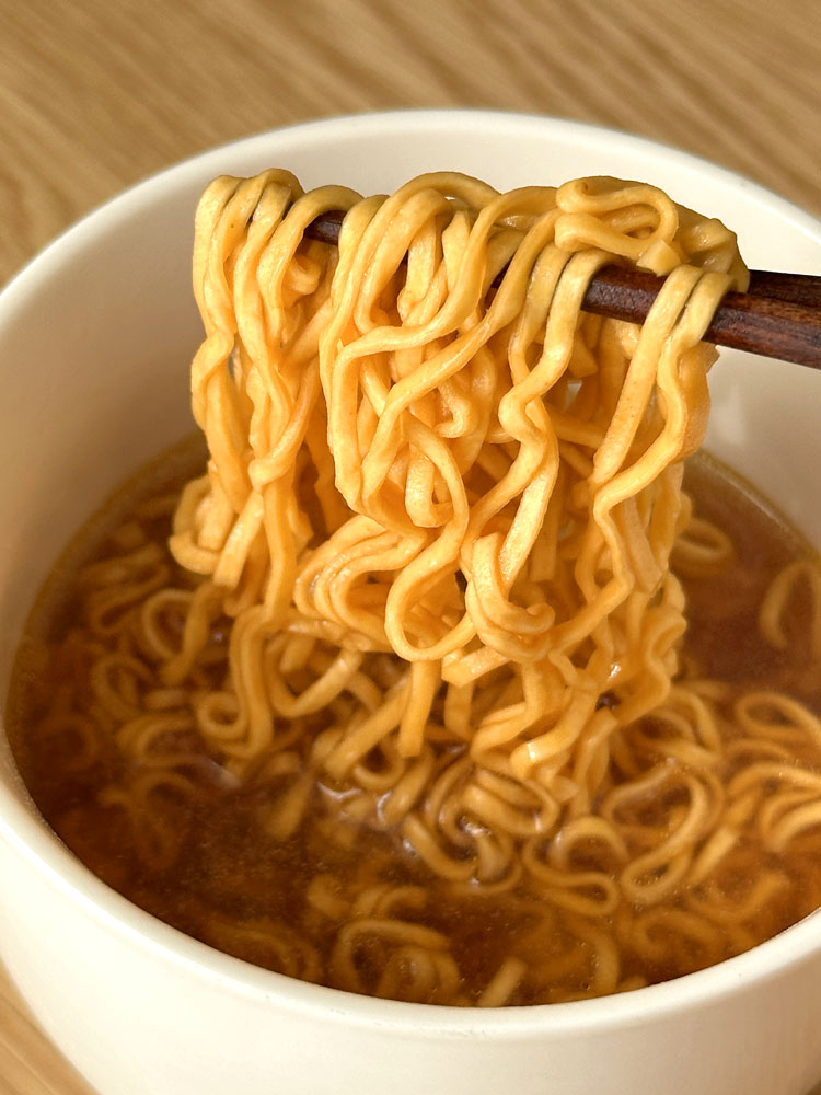 [ 무인양품 ] 김치맛 미니 라면 4개입 / 일본 라면