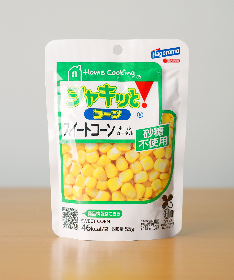 하고로모 홈쿠킹 샤킷토 콘 65g 아삭한 스위트 콘 일본 옥수수콘