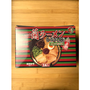 이치란 하카타 돈코츠 치지레멘 5개입 / 이치란 꼬불면 일본 봉지라면