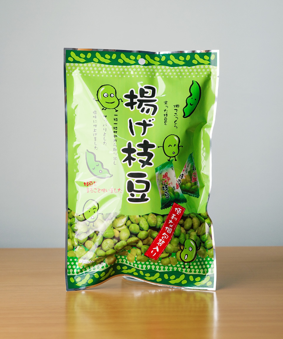 타쿠마 튀긴 완두콩 36g 일본 간식 아게 에다마메