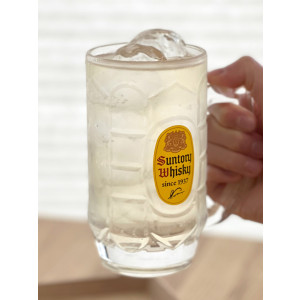 [ 산토리 ] 선토리 카쿠 위스키 하이볼 잔 375ml / Suntory Whisky / 일본컵