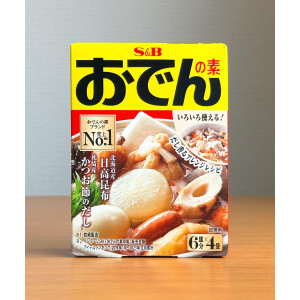 에스비 오뎅 분말 20g X 4봉지입 어묵 국물 일본 스프