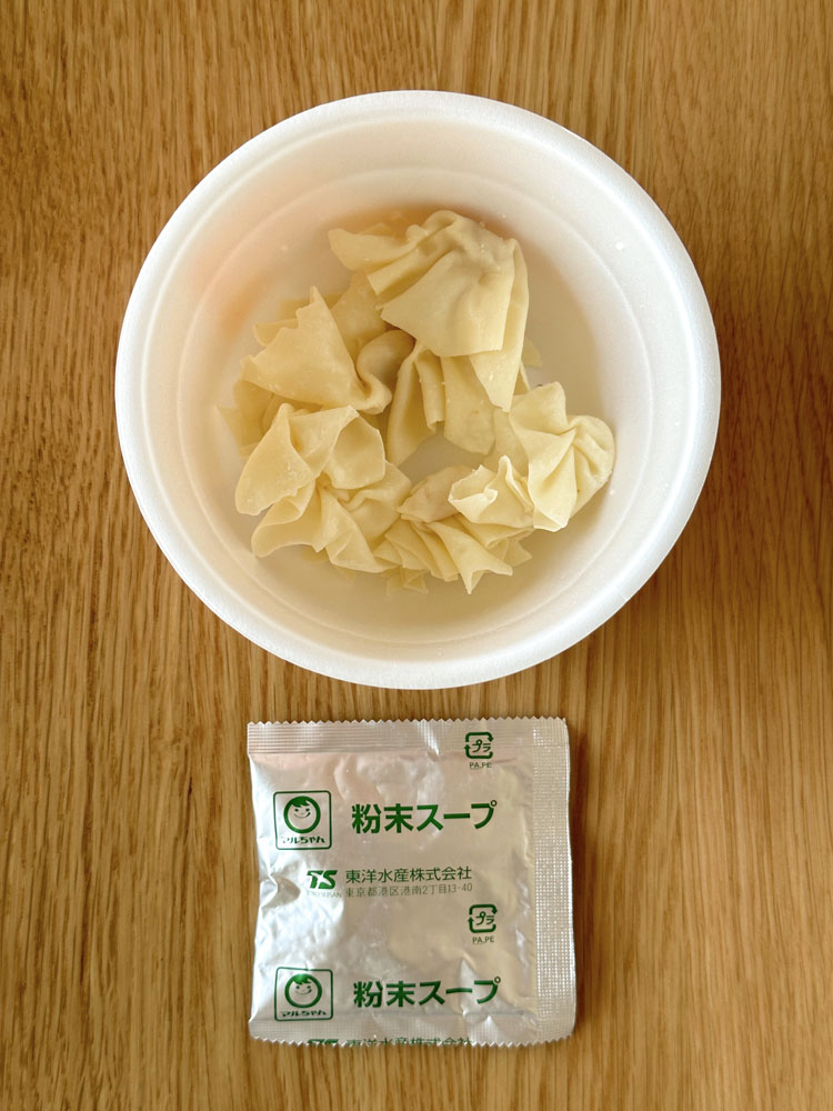 일본 컵라면 마루짱 완탕 스프 카레, 29g, 1개