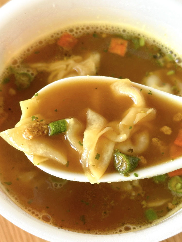 일본 컵라면 마루짱 완탕 스프 카레, 29g, 1개
