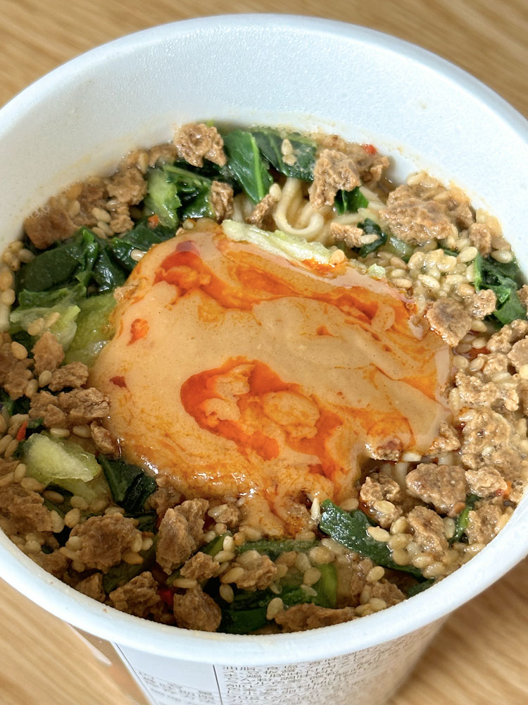 일본 컵라면 세븐일레븐 탄탄멘, 90g, 1개