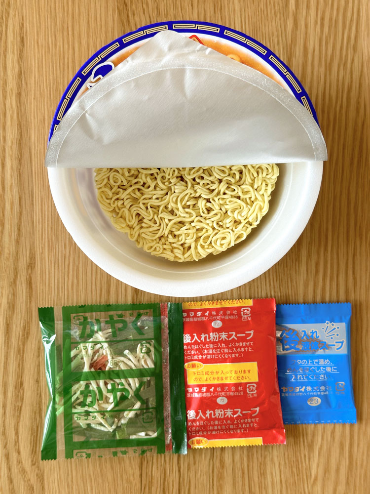 일본 컵라면 뉴타치 요코하마 모야시 소바, 92g, 1개
