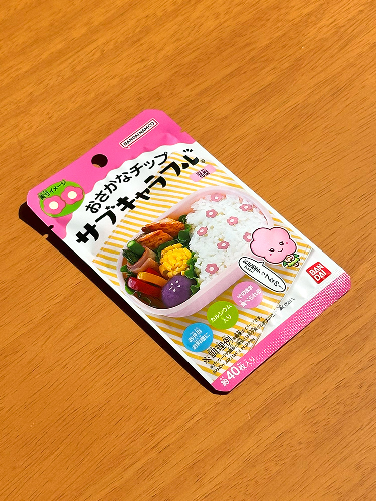 반다이 캬라후루 어묵칩 꽃, 2.8g, 1개