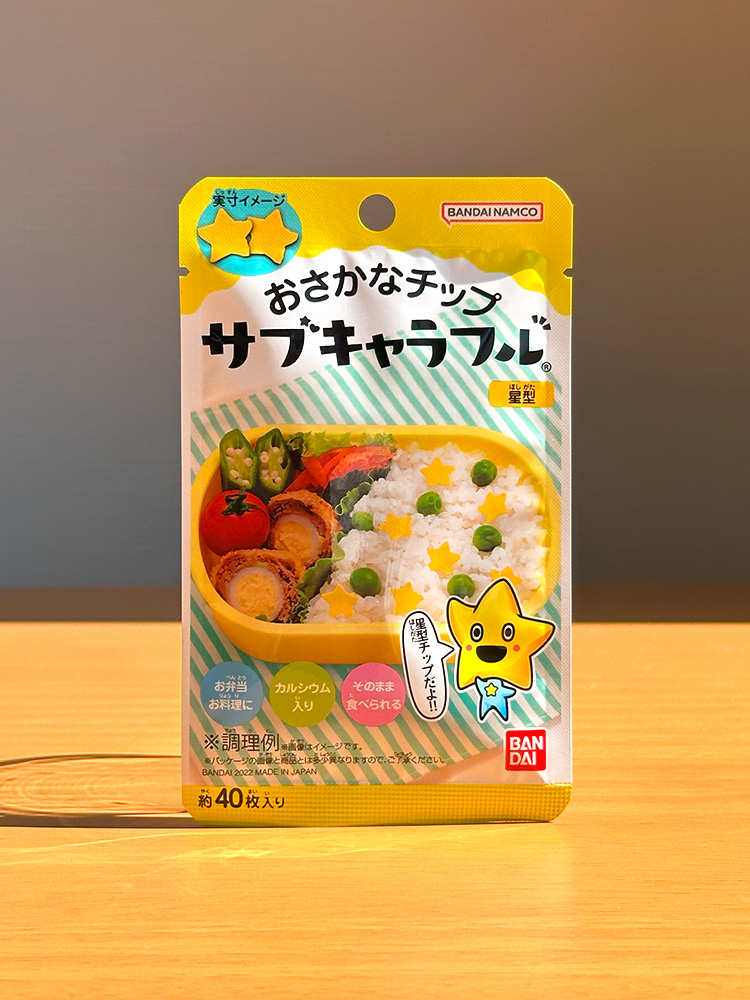 반다이 캬라후루 어묵칩 별, 2.8g, 1개