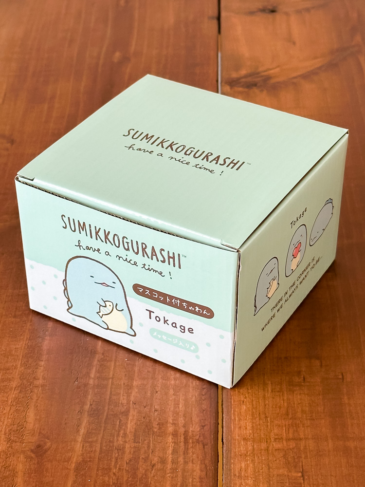 [ 산엑스 ] 스밋코구라시 마스코트 츠케 차완 / 스밋코구라시 그릇 / 일본 잡화