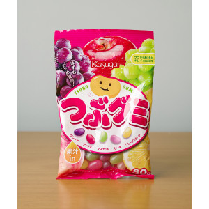 카스가이 쯔부구미 80g 과일맛 젤리빈 일본 젤리