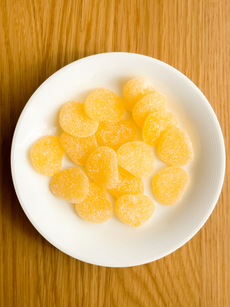 일본 젤리 칸로 퓨레구미 레몬, 56g, 1개