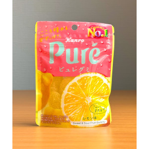 일본 젤리 칸로 퓨레구미 레몬, 56g, 1개