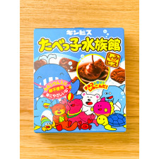 [ 긴비스 ] 타벳코 수이조쿠칸 50g / 수족관 동물 모양 초코 비스켓 / 일본 과자
